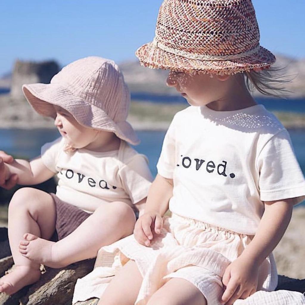 Loved - Organic Cotton Tee - Tenth &amp; Pine - Short Sleeve Tee - 2/3T
