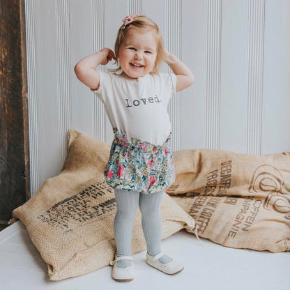 Loved - Organic Cotton Tee - Tenth &amp; Pine - Short Sleeve Tee - 2/3T